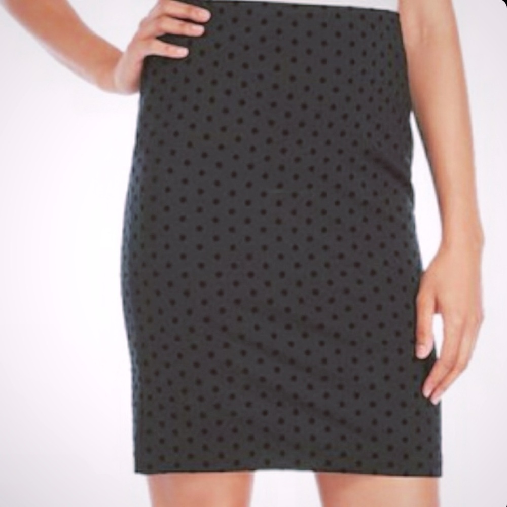 Premise Studio Polka Dot Pencil Skirt​​​‎